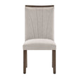 Brookings Gray/Brown Dining Side Chair, Set of 2 by Homelegance at Eve Furniture