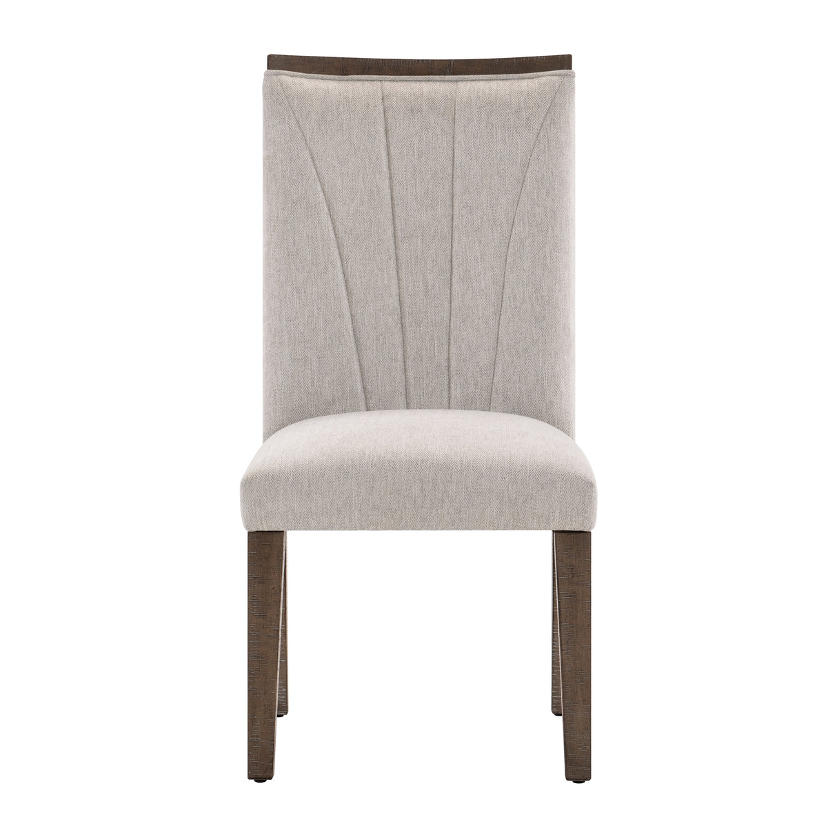 Brookings Gray/Brown Dining Side Chair, Set of 2 by Homelegance at Eve Furniture