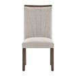 Brookings Gray/Brown Dining Side Chair, Set of 2 by Homelegance at Eve Furniture