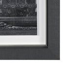 Brooklyn Bridge (Set of 3) by Richard Silver Textured Framed Art Print Matted under Glass by Mercana at Eve Furniture