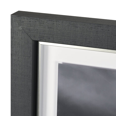 Brooklyn Bridge (Set of 3) by Richard Silver Textured Framed Art Print Matted under Glass by Mercana at Eve Furniture