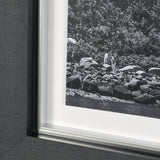Brooklyn Bridge (Set of 3) by Richard Silver Textured Framed Art Print Matted under Glass by Mercana at Eve Furniture