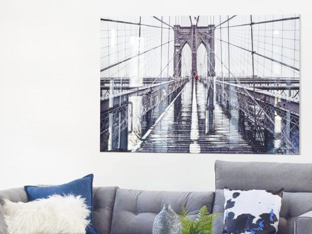 Brooklyn Bridge Wall Decor by Moe's Home at Eve Furniture