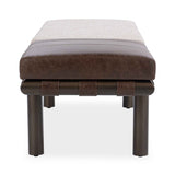 Brooklyn Cocoa Latte Accent Bench by Classic Home at Eve Furniture