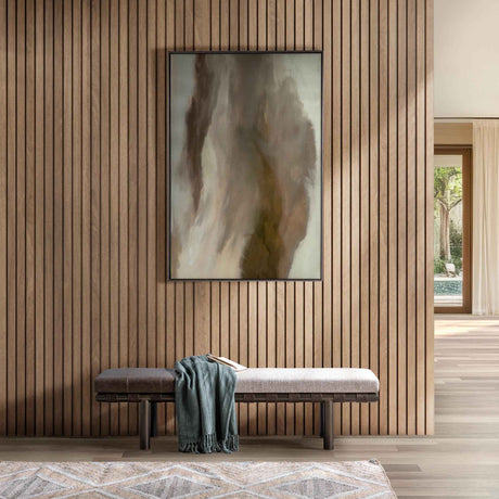 Brooklyn Cocoa Latte Accent Bench by Classic Home at Eve Furniture