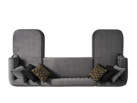 Brooklyn Grey Sectional by New Era Innovations at Eve Furniture