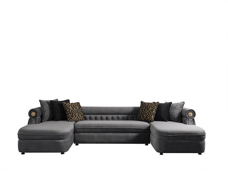 Brooklyn Grey Sectional by New Era Innovations at Eve Furniture