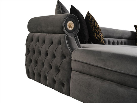 Brooklyn Grey Sectional by New Era Innovations at Eve Furniture