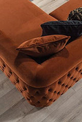 Brooklyn Orange Sectional by New Era Innovations at Eve Furniture
