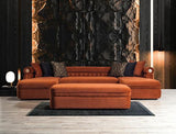 Brooklyn Orange Sectional by New Era Innovations at Eve Furniture