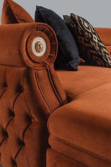 Brooklyn Orange Sectional by New Era Innovations at Eve Furniture