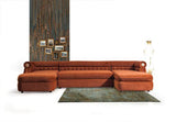 Brooklyn Orange Sectional by New Era Innovations at Eve Furniture