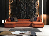 Brooklyn Orange Sectional by New Era Innovations at Eve Furniture