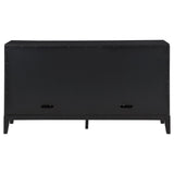 Brookmead 2-drawer Sideboard Buffet with Storage Cabinet Black