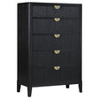 Brookmead 5-drawer Bedroom Chest Black by Coaster at Eve Furniture