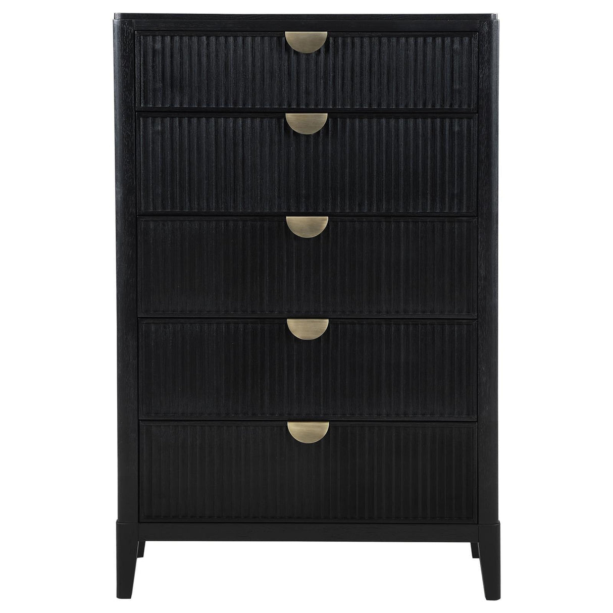 Brookmead 5-drawer Bedroom Chest Black by Coaster at Eve Furniture