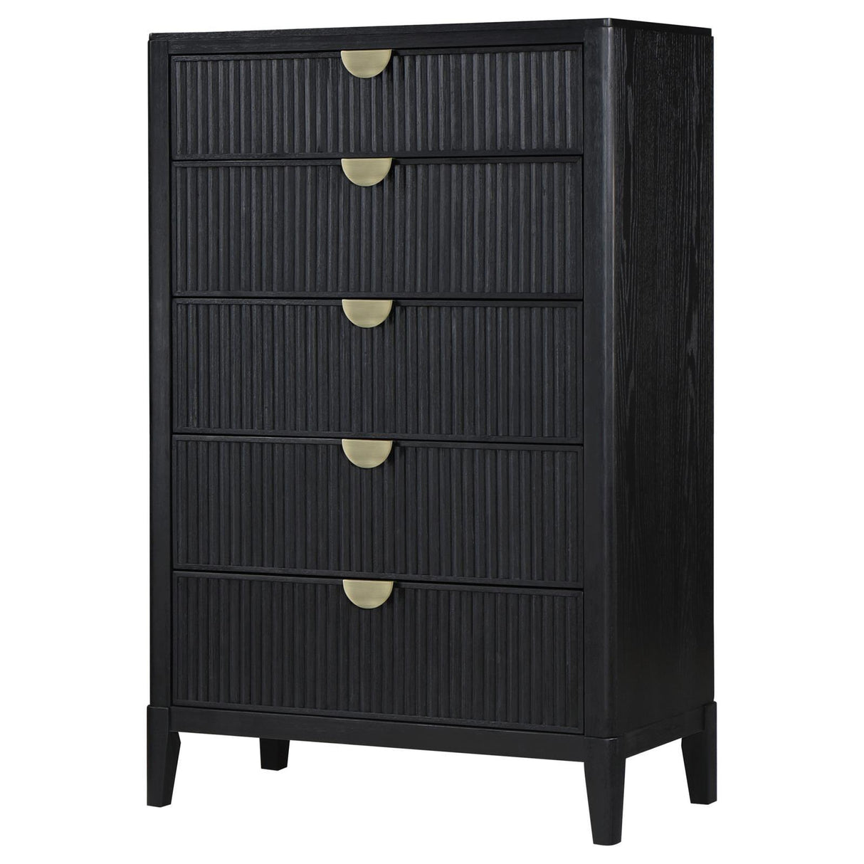 Brookmead 5-drawer Bedroom Chest Black by Coaster at Eve Furniture