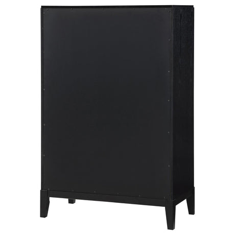 Brookmead 5-drawer Bedroom Chest Black by Coaster at Eve Furniture