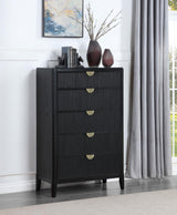 Brookmead 5-drawer Bedroom Chest Black by Coaster at Eve Furniture