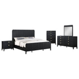 Brookmead Black 5-Piece Eastern King Bedroom Set