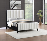 Brookmead 60-inch Upholstered California King Bed Black by Coaster at Eve Furniture