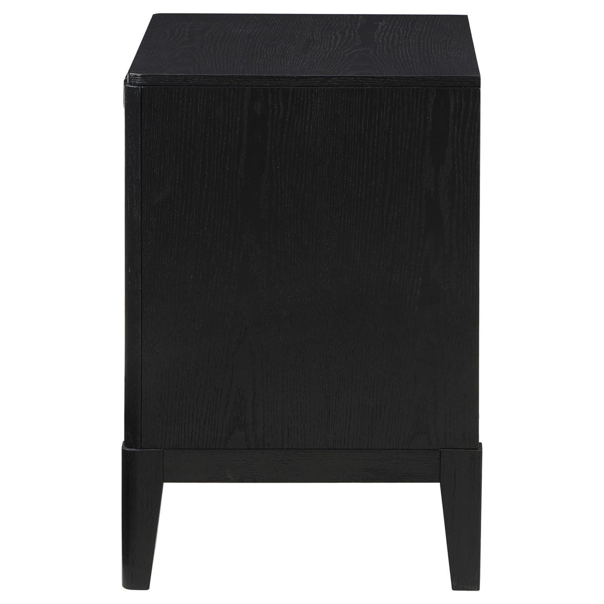 Brookmead Black 2-Drawer Nightstand by Coaster at Eve Furniture