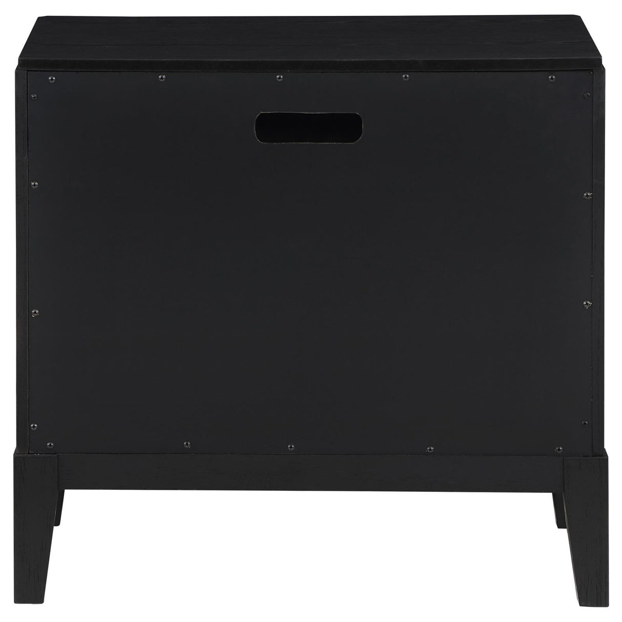 Brookmead Black 2-Drawer Nightstand by Coaster at Eve Furniture