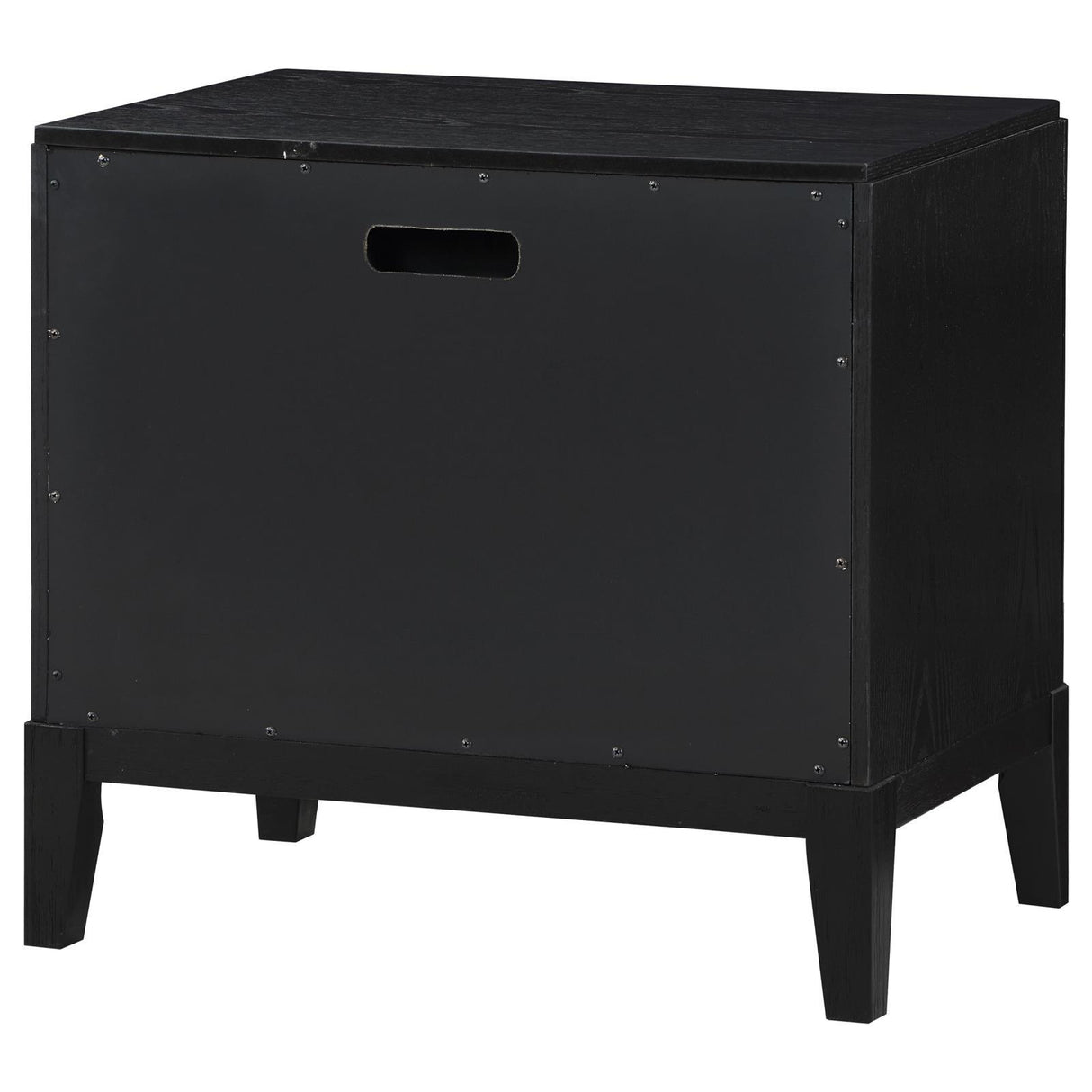 Brookmead Black 2-Drawer Nightstand by Coaster at Eve Furniture