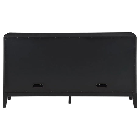 Brookmead Black 2-drawer Sideboard Buffet with Storage Cabinet by Coaster at Eve Furniture