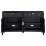 Brookmead Black 2-drawer Sideboard Buffet with Storage Cabinet by Coaster at Eve Furniture