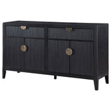 Brookmead Black 2-drawer Sideboard Buffet with Storage Cabinet by Coaster at Eve Furniture