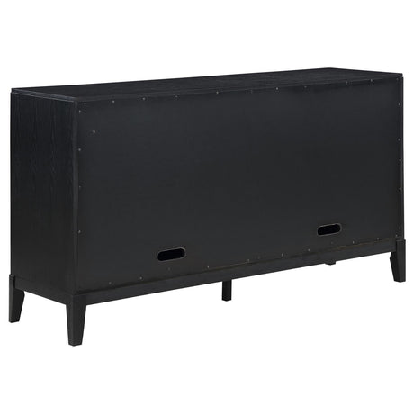 Brookmead Black 2-drawer Sideboard Buffet with Storage Cabinet by Coaster at Eve Furniture