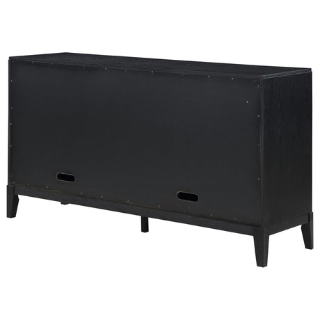 Brookmead Black 2-drawer Sideboard Buffet with Storage Cabinet by Coaster at Eve Furniture