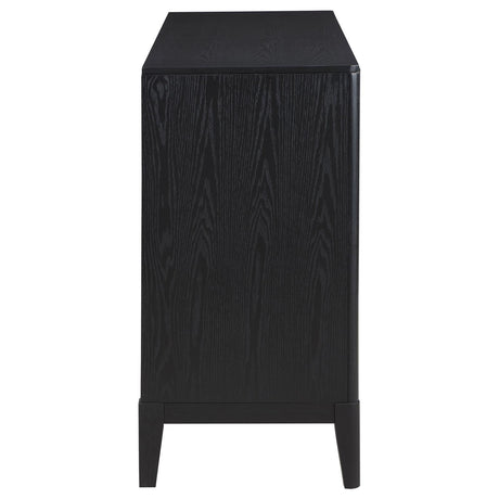Brookmead Black 2-drawer Sideboard Buffet with Storage Cabinet by Coaster at Eve Furniture