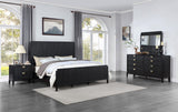 Brookmead Black 4-Piece Eastern King Bedroom Set by Coaster at Eve Furniture
