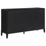 Brookmead Black 4-Piece Upholstered Queen Bedroom Set by Coaster at Eve Furniture
