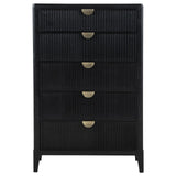 Brookmead Black 5-Piece Eastern King Bedroom Set by Coaster at Eve Furniture