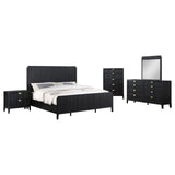 Brookmead Black 5-Piece Eastern King Bedroom Set by Coaster at Eve Furniture