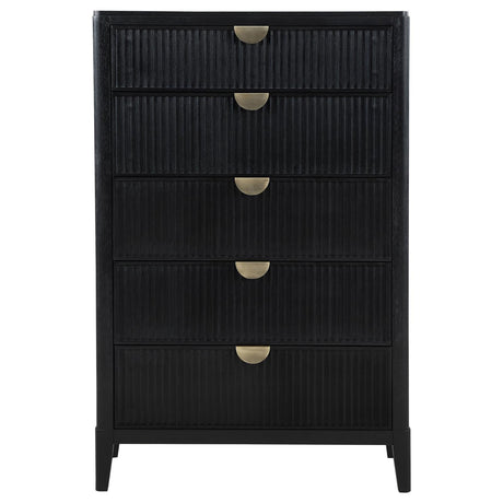Brookmead Black 5-Piece Queen Bedroom Set by Coaster at Eve Furniture