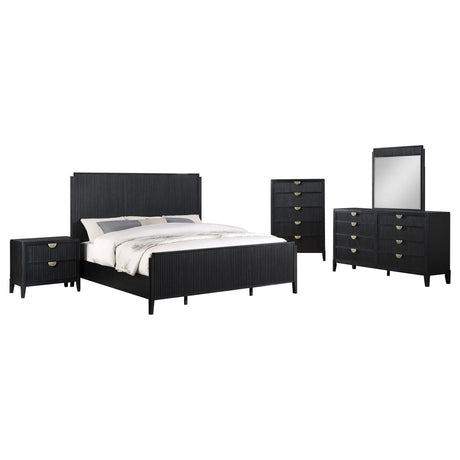 Brookmead Black 5-Piece Queen Bedroom Set by Coaster at Eve Furniture