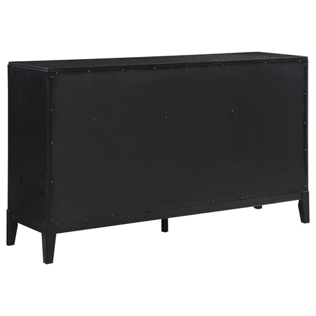 Brookmead Black 5-Piece Upholstered Eastern King Bedroom Set by Coaster at Eve Furniture