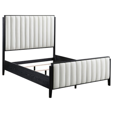 Brookmead Black 60-inch Upholstered Queen Bed by Coaster at Eve Furniture