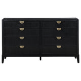 Brookmead Black 8-drawer Bedroom Dresser by Coaster at Eve Furniture