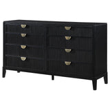 Brookmead Black 8-drawer Bedroom Dresser by Coaster at Eve Furniture