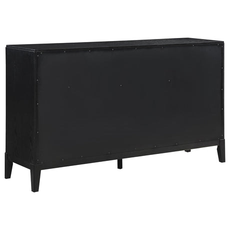 Brookmead Black 8-drawer Bedroom Dresser by Coaster at Eve Furniture