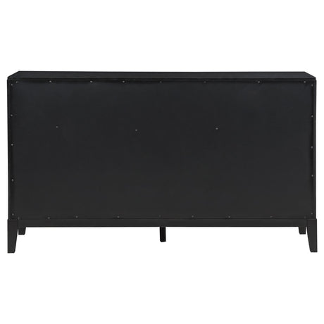 Brookmead Black 8-drawer Bedroom Dresser by Coaster at Eve Furniture