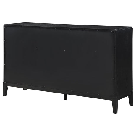 Brookmead Black 8-drawer Bedroom Dresser by Coaster at Eve Furniture