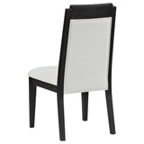 Brookmead Black 9-Piece Extension Leaf Dining Table Set by Coaster at Eve Furniture