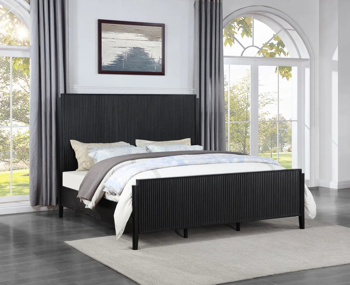 Brookmead Black Queen Bed by Coaster at Eve Furniture