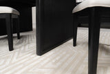 Brookmead Black Rectangular Dining Table with 18" Removable Extension Leaf by Coaster at Eve Furniture
